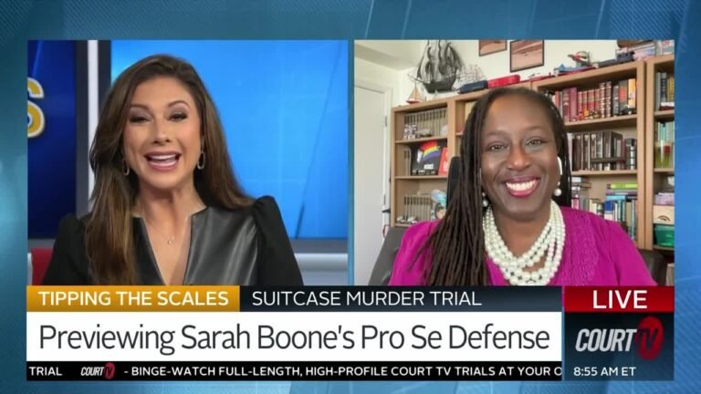 Julie Previews Sarah Boone’s Pro Se Defense