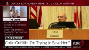 911 Call: Collin Griffith Says His Mother Fell Onto Knife