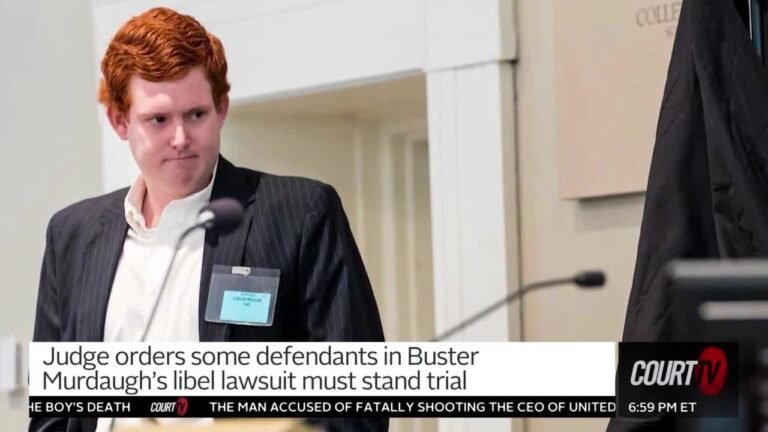 Buster Murdaugh Libel Suit: Some Media Outlets Ordered to Stand Trial