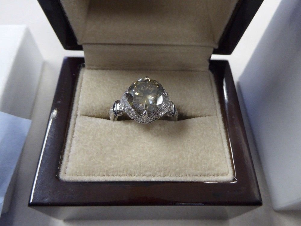 A ring seized by police from a vault in Paragon's office.